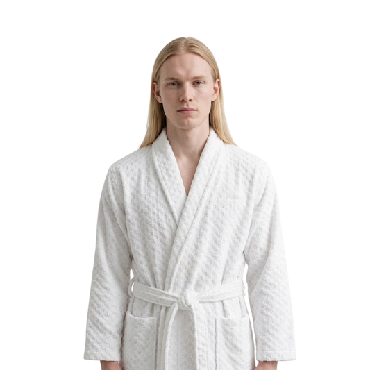 Robe Unisex Terry Shawl Embroidery Surf Club — by Mariu del Campo