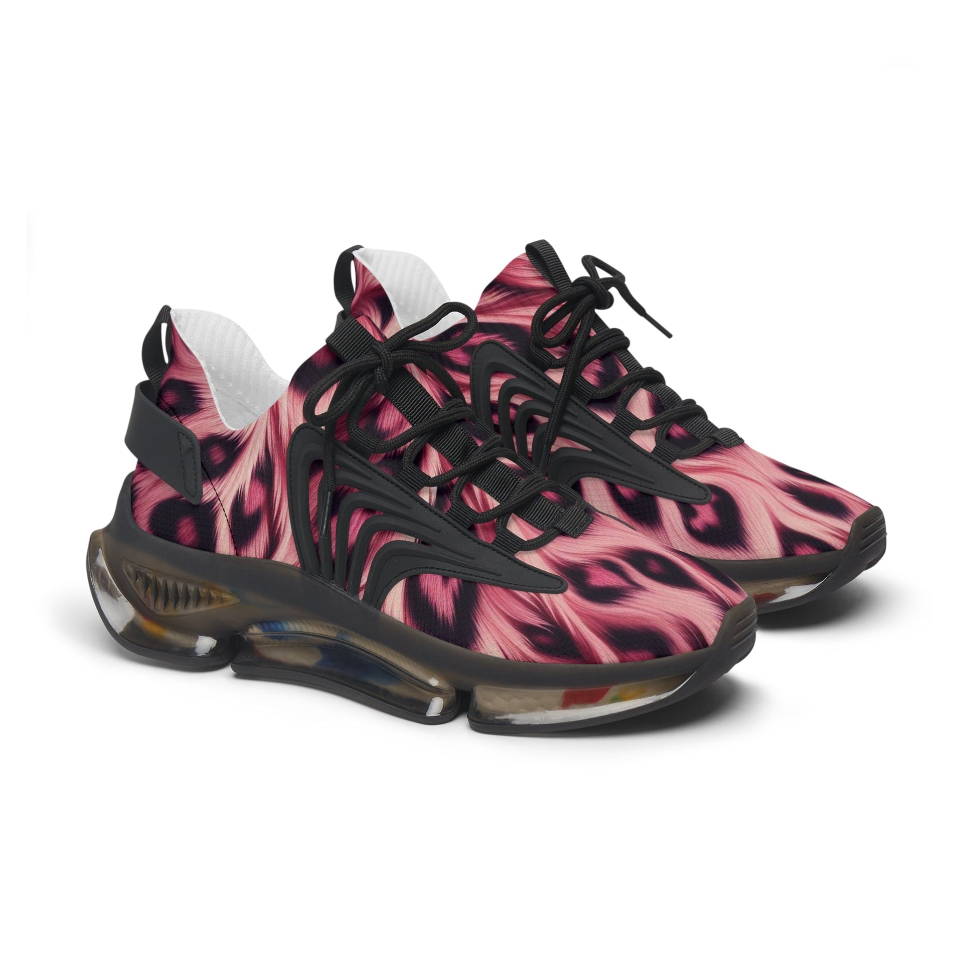Sneakers Women's Mesh animal pink by Mariu del Campo. - Mariu del Campo