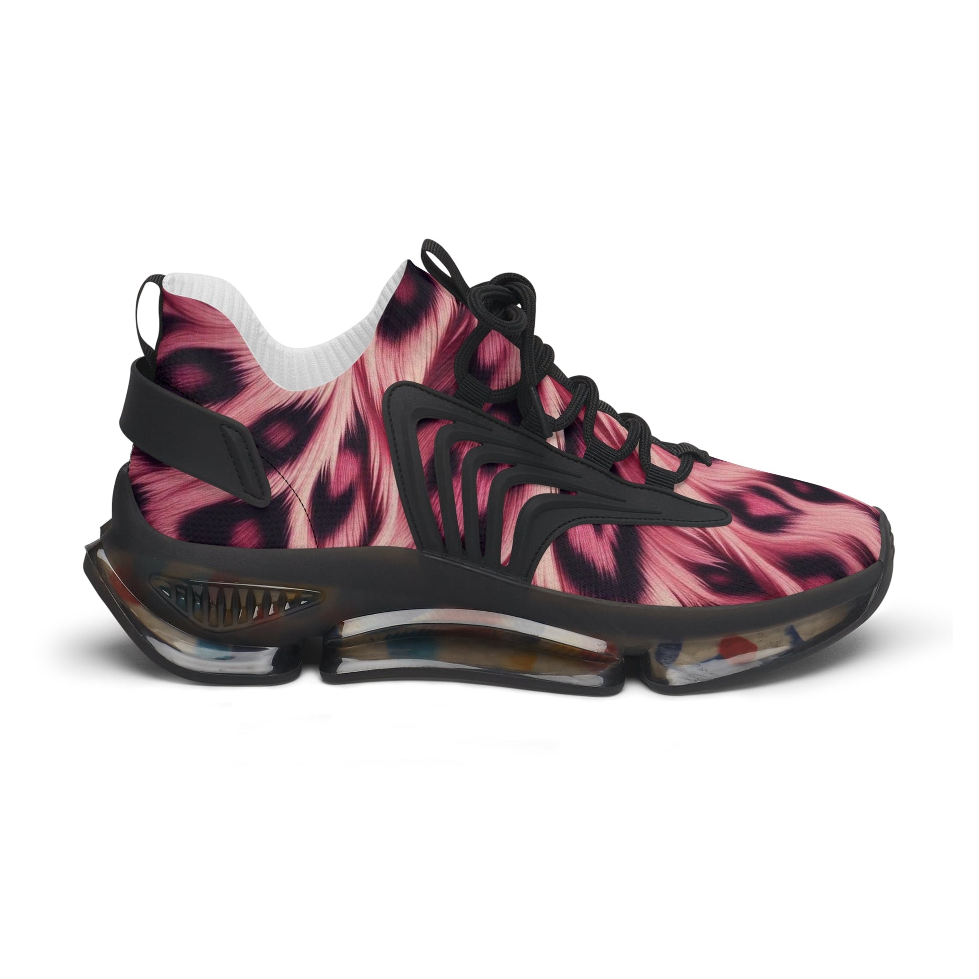 Sneakers Women's Mesh animal pink by Mariu del Campo. - Mariu del Campo