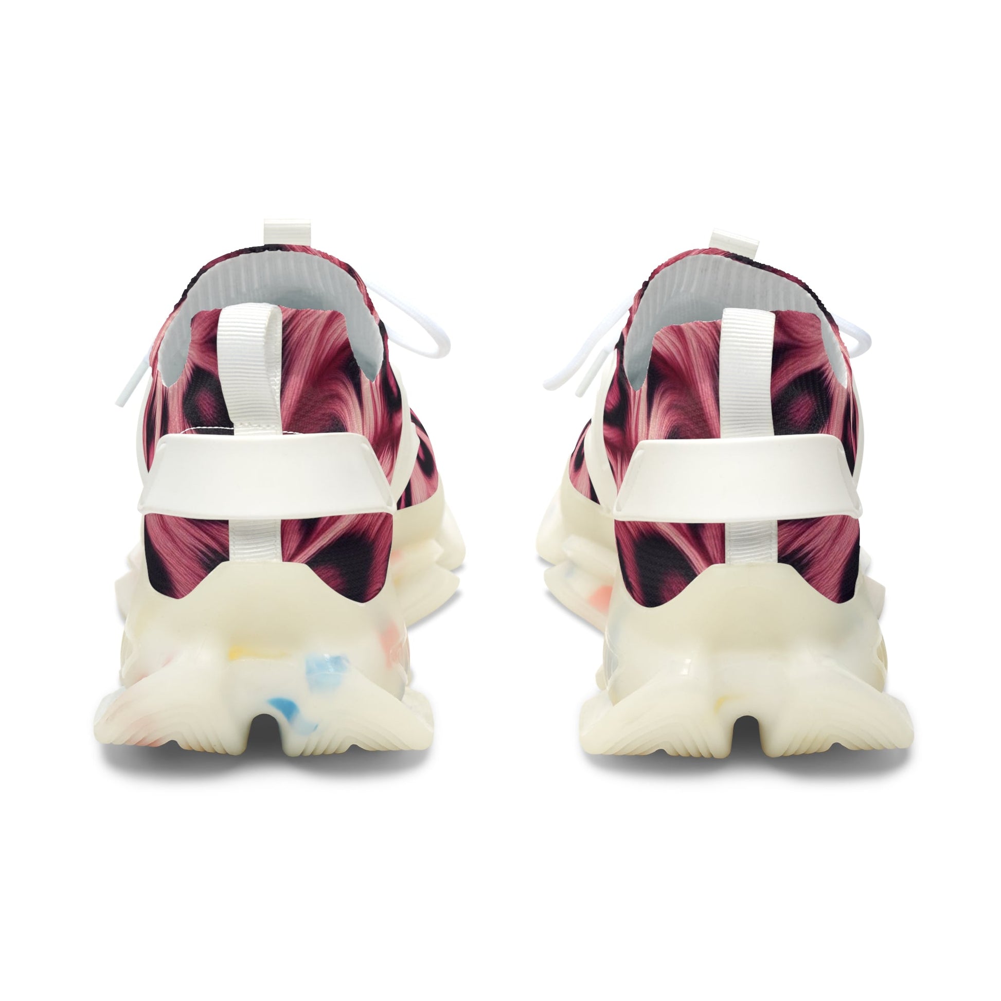 Sneakers Women's Mesh animal pink by Mariu del Campo. - Mariu del Campo