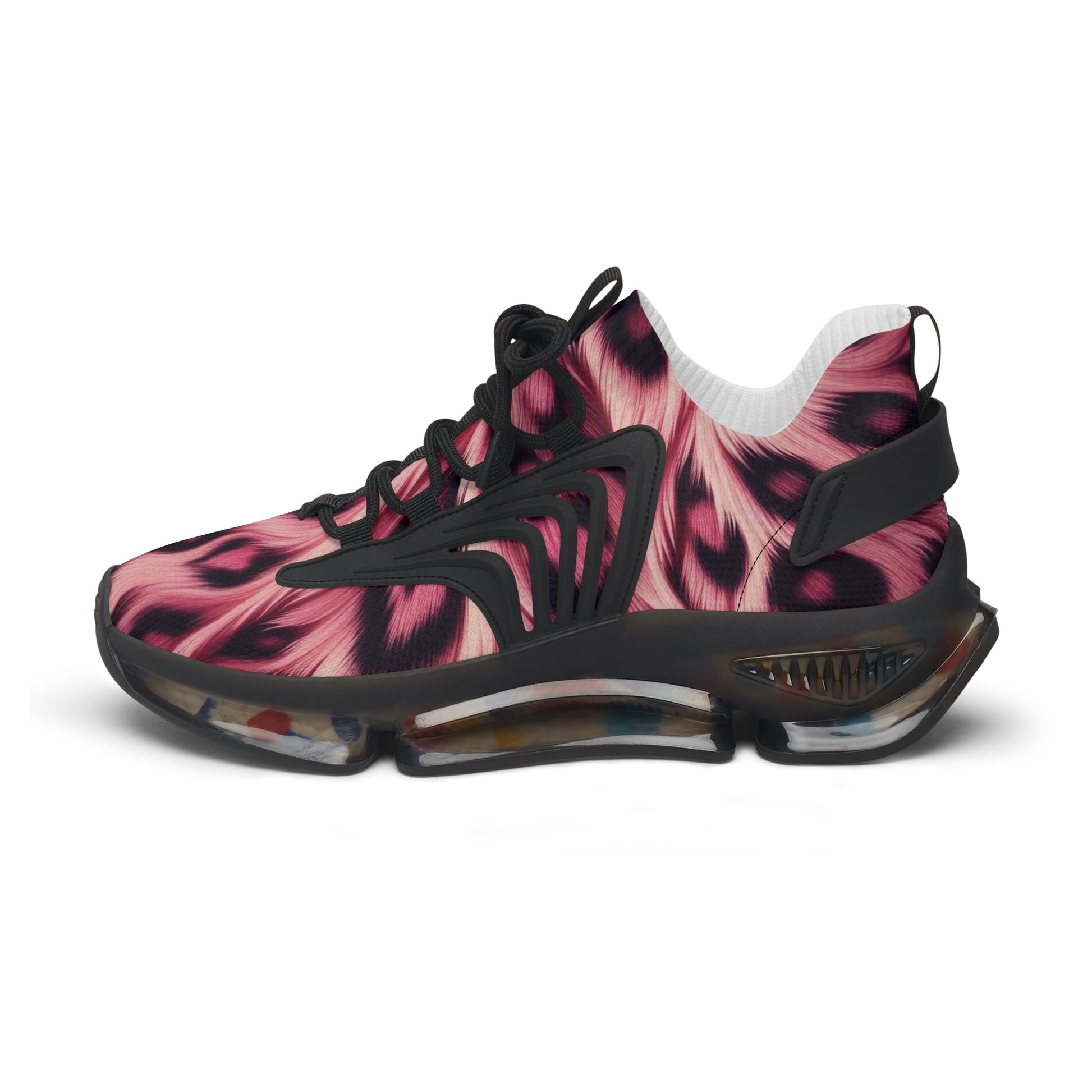 Sneakers Women's Mesh animal pink by Mariu del Campo. - Mariu del Campo