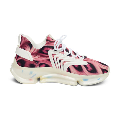 Sneakers Women's Mesh animal pink by Mariu del Campo. - Mariu del Campo