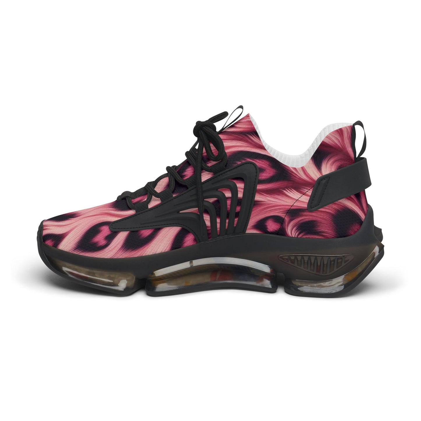 Sneakers Women's Mesh animal pink by Mariu del Campo. - Mariu del Campo