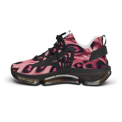 Sneakers Women's Mesh animal pink by Mariu del Campo. - Mariu del Campo